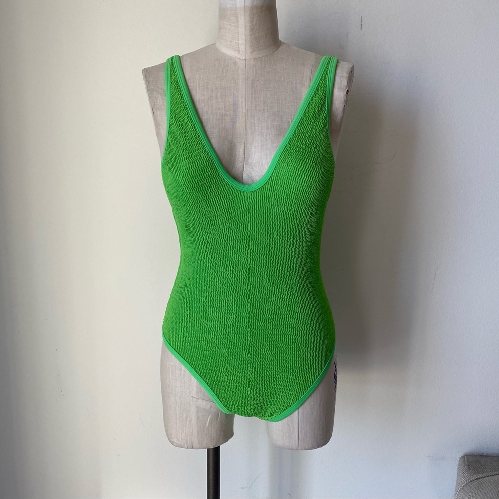 UO Out From Under Kyndall Textured Swimsuit